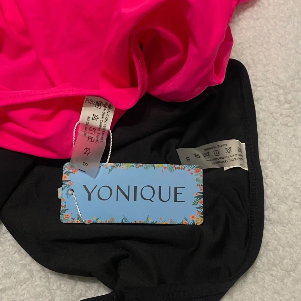 Yonique tankini swim top and bottom size s - Picture 3 of 5